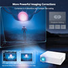 ZAOLIGHTEC P1 Projector Full HD Native LED Home Theater Outdoor