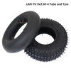 9 Inch Tires 9x3.50-4 Outer Tyre Inner Tube for Gas Scooter Skateboard Pocket Bike Electric Tricycle Wheel Accessories 9*3.50-4