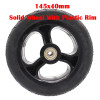 6 Inch Wheel 145x40 Solid Tire with Plastic / Alloy Hub for Mini Electric Scooter Fastwheel F0,jackhot,Nes Carbon Fiber Scooter