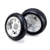 130/50-8 Rear Tire Tubeless & Tyres 90/65-8 Front Tire Vacuum rims wheels for Buyang Electric Scooter Pocket Bike Mini