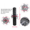 80/100-10 60/100-12 Wheel Tire 1.4x12 1.6x10 Rim Sprocket For Honda For Kawasaki Drum Brake Pit Bike 70cc-125cc