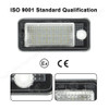 LED Number Plate Light For Audi A3 8P A4 B6 B7 S4 RS4 A6 RS6 S6 C6 S5 Cabrio Q7 A8 S8 RS4 Avant Error Free License Plate Lamp