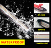 2pcs Flexible DRL LED Strip Car Daytime Running Light Auto Headlights Waterproof White Turn Signal Yellow Brake Flow Lamps 12V