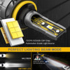 BMTxms 2Pcs H11 LED H8 Car Fog Light Bulb Canbus No Error H10 9145 9006 9005 H16JP H27W 880 881 Led Daytime Running Driving Lamp