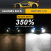 BMTxms 2Pcs H11 LED H8 Car Fog Light Bulb Canbus No Error H10 9145 9006 9005 H16JP H27W 880 881 Led Daytime Running Driving Lamp