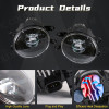 For Toyota Fog Lamps LED Fit Corolla RAV4 Camry Yaris Prius CHR Hilux Lexus Car Headlight Daytime Running Lights 12V