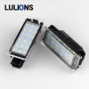 2pcs LED Numbmber License Plate Lights Canbus No Error 12V White Color For Renault Twingo Clio Espace Laguna Master Megane