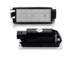 2pcs LED Numbmber License Plate Lights Canbus No Error 12V White Color For Renault Twingo Clio Espace Laguna Master Megane