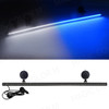 Car Front Windshield Warning Light 96 LED 3030 Beads Strobe Lamp Bar Traffic Signal Emergency Flashing Lamp 12-24V Yellow Blue
