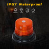 Car Truck Roof Top Warning Light Emergency LED Strobe Light Flashing Beacon With Magnetic Base For Security Auto 12V 24V -80V