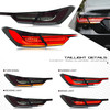 LED Tail Lights & Trunk Lamp for Toyota Camry 2018 2019 2020 2021 2022 2023 8th GEN Start-up Animation Sequential Indicator