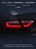 Tail Lights For Audi A5 2008-2016 Taillight Modification Light Guide LED DRL Brake Rear Reverse Automotive Car Accessories