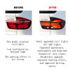 For BMW X5 E70 Taillight Assemblies 2007-2013 LED Sequential Flowing Turning Signal Rear Tail Light Auto Lamp Accessory