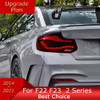 Car Lights for BMW F22 F23 2014-2021 LED Auto Taillight Assembly 218i 220i 225i 228i 230i M2 M235i M240i Upgrade Dragon Scales