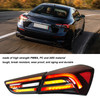 Facelift Style LED Tail Lights Rear Lamp Replacement for Maserati Ghibli M157 2013‑2020 Car Style Accessories