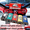 New handlebar protective cotton Handlebar Squre Chest Protector Pads Motorcycle Cross Dirt Pit Bike Motocross For Fat Bar Sponge