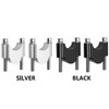 1 Pair Motorcycle 28mm 1 1/8" 22mm 7/8" Handlebar Riser Bar Mount Handle Clamp For Honda BMW YAMAHA Suzuki Universal
