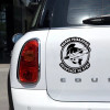CK2873# Varjous Sizes funny car sticker Sick fishing vinyl decal car auto stickers for car bumper window car decorations