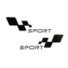 Buy 2 Get 1 Free Sport Car Sticker New Waterproof For Renault Car Styling For All Car Covers Black White Red Yellow Blue