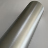 Metallic Matte Silver Chrome Brushed Vinyl Car Wrap Motorcycle Scooter DIY Styling Adhesive Film Sheet Sticker With Air Bubble