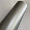 Metallic Matte Silver Chrome Brushed Vinyl Car Wrap Motorcycle Scooter DIY Styling Adhesive Film Sheet Sticker With Air Bubble