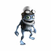 F506# Car Stickers Motorcycle Decals Funny Crazy Frog Cartoon Decorative Accessories,to Cover Scratches Waterproof PVC