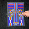 30cm Set Die-cut Martini Racing PVC Stickers Auto Moto Stripes Exterior Vinyl Decal Body Stickers Support Private Customization