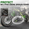 Motorcycle Carbon Belly Pan Engine Spoiler Lower Fairing Body Frame Panel Protect for 2017 2018 2019 Kawasaki Z900 Bellypan