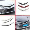 Car Cover Bumper Engine Head Trim Front Grid Grill Grille Frame Edge 1PCs For Toyota Camry XV70 2017 2018 2019 2020 2021 2022