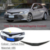 Car Cover Bumper Engine Head Trim Front Grid Grill Grille Frame Edge 1PCs For Toyota Camry XV70 2017 2018 2019 2020 2021 2022