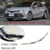Car Cover Bumper Engine Head Trim Front Grid Grill Grille Frame Edge 1PCs For Toyota Camry XV70 2017 2018 2019 2020 2021 2022