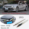 Car Cover Bumper Engine Head Trim Front Grid Grill Grille Frame Edge 1PCs For Toyota Camry XV70 2017 2018 2019 2020 2021 2022