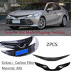 Car Cover Bumper Engine Head Trim Front Grid Grill Grille Frame Edge 1PCs For Toyota Camry XV70 2017 2018 2019 2020 2021 2022