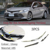 Car Cover Bumper Engine Head Trim Front Grid Grill Grille Frame Edge 1PCs For Toyota Camry XV70 2017 2018 2019 2020 2021 2022
