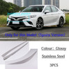 Car Cover Bumper Engine Head Trim Front Grid Grill Grille Frame Edge 1PCs For Toyota Camry XV70 2017 2018 2019 2020 2021 2022