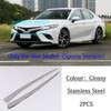 Car Cover Bumper Engine Head Trim Front Grid Grill Grille Frame Edge 1PCs For Toyota Camry XV70 2017 2018 2019 2020 2021 2022