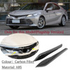 For Toyota Camry XV70 2018 2019 2020 2021 2022 2023 Car Cover Bumper Engine Head Trim Front Grid Grill Grille Frame Edge Pedal