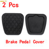2Pcs Car Rubber Clutch Brake Foot Pedal Pads Covers For Honda Accord Element Civic CRV Acura TL RSX TSX 46545 SA5 000