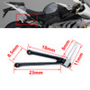 For BMW S1000RR S1000R S1000 RR R S 1000 R RR 2010-2017 2016 Motorcycle Rear Passenger Footrest Foot Peg Rest Pedal Bracket Kit