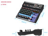 Teyun 8 6 4 Channel Professional Portable Mixer Sound Mixing Console