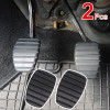 2Pcs Car Brake Clutch Foot Pedal Pad Cover For Renault Clio 2 3 Captur J87 Espace 4 Fluence Kangoo Laguna Master Megane Scenic