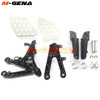 Front Footpegs Foot Pegs Footrest Pedals Bracket For CBR600RR CBR 600RR 2007 2008 2009 2010 2011 2012 2013 2014