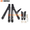 Rear footpegs Foot pegs Footrest Pedals Bracket For CBR600RR CBR 600RR 600 RR 2005 2006 2005-2006 05 06 Motorcycle