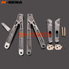 Rear footpegs Foot pegs Footrest Pedals Bracket For CBR600RR CBR 600RR 600 RR 2005 2006 2005-2006 05 06 Motorcycle
