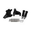 Black Motorcycle Rear Passenger Foot Pegs Mount Pedal For Harley Sportster XL 48 883 1200 2014-2020 19 18 17 16 15