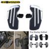 Motorcycle Front Driver Footrest Foot Pegs Pedal For Harley Softail FLFBS Low Rider Fat Boy 114 Breakout FLDE FLSL HCS 2018-2022