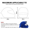 Festival Cartoon Hat Cap Motorcycle Helmet Cover Innovative Bicycle Helmet Cover Outdoor Fun Personalized Christmas Demon Devil
