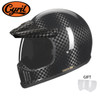 Full Face Motorcycle Helmet Lightweight Carbon fiber Helmet Racing for Men Women DOT Ece-R22/05 Approved CYRIL FF380