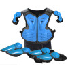 For Height 0.85-1.7M Latka Boy Girl Child Youth Body Protect Vest Armor Kids Motocross Chest Spine Protection Gear Knee guard