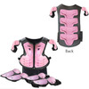 For Height 0.85-1.7M Latka Boy Girl Child Youth Body Protect Vest Armor Kids Motocross Chest Spine Protection Gear Knee guard